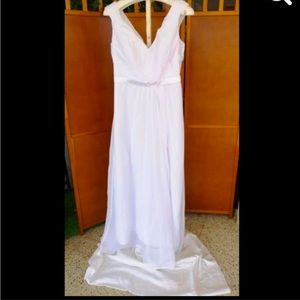 Grecian style wedding dress NEW